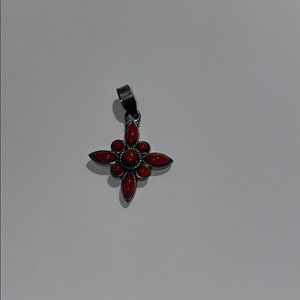 Coral Star Pendant